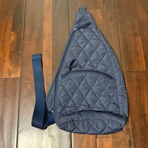 Vera Bradley Ultra Light Sling Bag Crossbody Navy Quilted